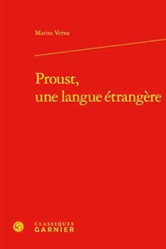 Hardcover Proust, Une Langue Etrangere [French] Book
