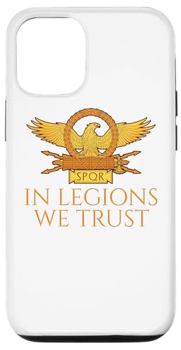 �Ñネ�[�}�R�c�C�[�O�� SPQR - In Legions We Trust �X�}�z�P�[�X iPhone 12/12 Pro �p