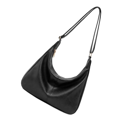 Sac à bandoulière pour femme en cuir PU avec plusieurs poches pour cartes et téléphone