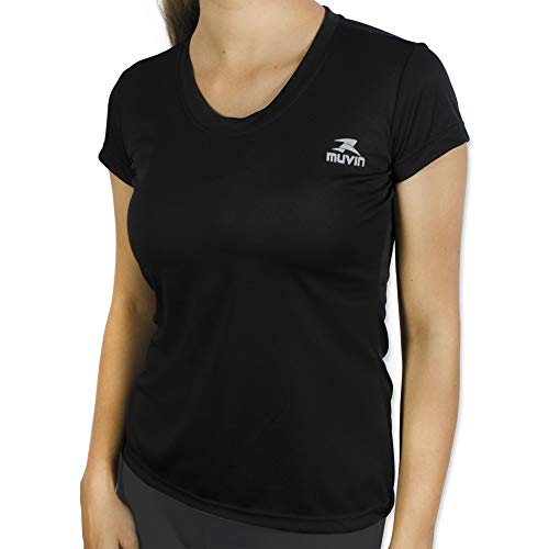 Camiseta Color Dry Workout Ss - Muvin - Cst-400 - Preto - G