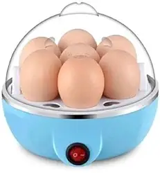Shopmix Cozedor Elétrico a Vapor Ovos 110v 350w Azul