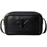 Calvin Klein Bolso bandolera Mujer Bold Camera Bag con logotipo,
