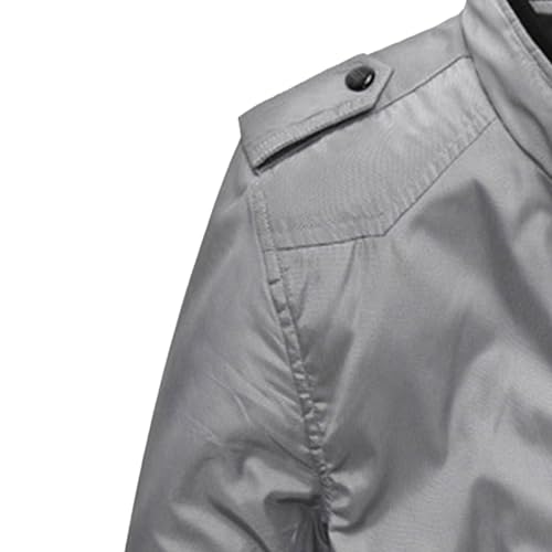 Flight jacket décontractée en coton pour les sorties citadines