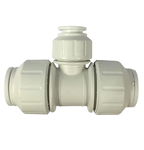 22mm x 22mm x 10mm Speedfit Reducing Tee - PEM302210AW - Bag of 2