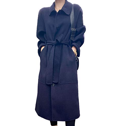 Manteau de femme en drap de laine anti-froid pour rester élégante sans grelotter