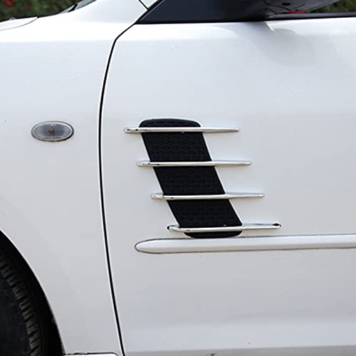 Hood Scoops Car Air Flow Intake Scoop Hood Scoop Bonnet Cover Hood, Decorative Intake Hood Scoop ABS Universal Car DIY Stickers