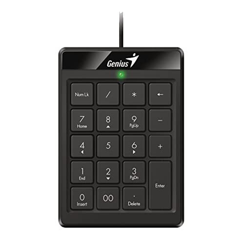Genius Pave NUMERIQUE NUMPAD 110 USB Noir