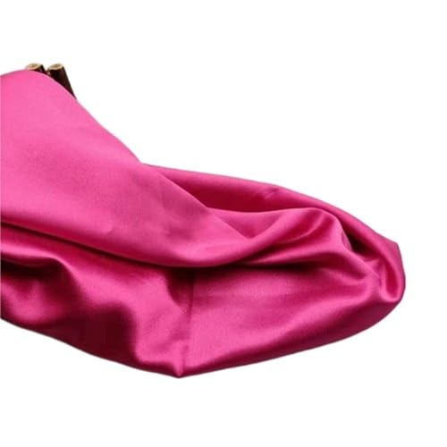 Tissu satin micro-élastique au mètre pour coudre une robe de soirée fluide