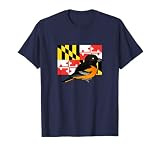State Birdorable of Maryland: Cute Baltimore Oriole T-Shirt