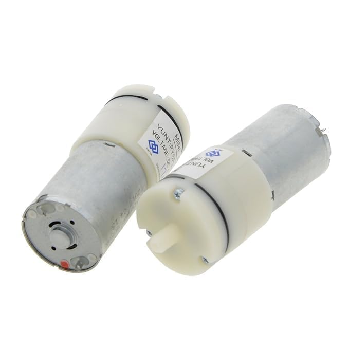 SP Electron (Pack of 2 Pcs) 6-12 V Single nosel DC Mini Aquarium Air Pump Fish Tank, Medical Equipment Motor for Diaphragm Pump Air Pump-image-23