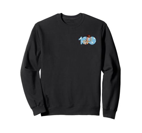 Sweatshirt Woody Toy Story Disney 100 pour adulte pull gris chiné à col rond