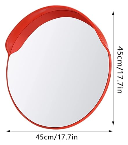 Miroir de circulation pour angle mort et sécurité parking 45cm - 2