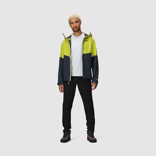 Image of Outdoor Research Men's Foray 3L Jacket | Waterproof, Windproof, Hooded, Long Sleeve, Standard Fit