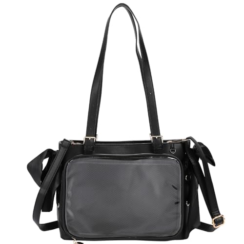 ハルジオ 痛バッグ 推し活バッグ 大人 レザー調