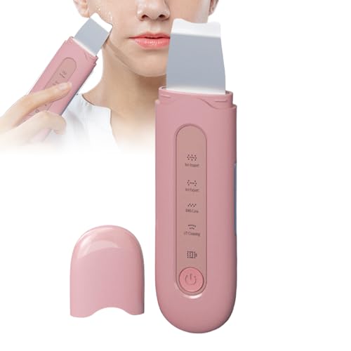 Nettoyeur de peau et extracteur de pores ultrasonique en acier inoxydable pour soin visage