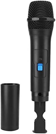 VHF Universal Wireless Microphone, USB Receive Dynamic Handheld Mic, 50m Range, VHF Cordless Microphone System For Karaoke, Live Performances, Meetings, Parties(V16U)