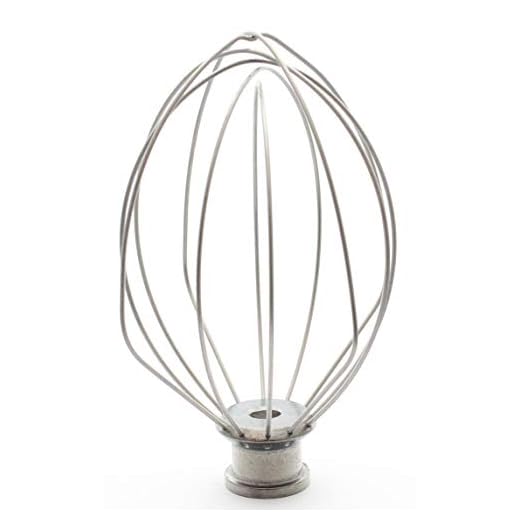 Batidor de varillas de repuesto para batidora mezcladora de pie KitchenAid 5qt profesional