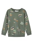 NAME IT NMMNENNO LS SWE BRU PB, Sudadera Niños, Laurel Wreath,