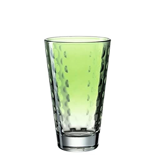 Leonardo Optic 025904 Verre à long drink lavable au lave-vaisselle Verre coloré Vert 300 ml
