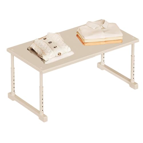 Générique Étagère pour Placard - Acier Carbone Antidérapant Réglable - Rangement pour Plan de Travail, Placard | Maison Appartement Ferme Garde-Manger...