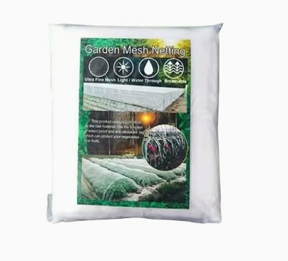 Filet Anti-Insecte 3m x 10m – Maille Fine pour Protection des Légumes et Fleurs, Filet de Jardin Potager Contre Insectes et Ravageurs, Protection Efficace pour Plantes et Cultures