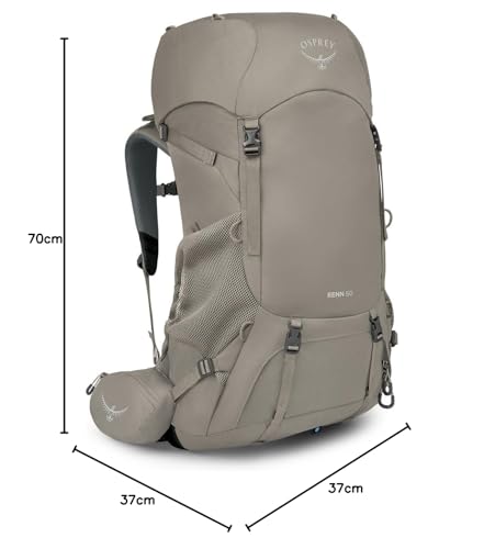 Osprey Renn Donna Zaino, 65L, Pediment Grey/Linen Tan, O/S - 11