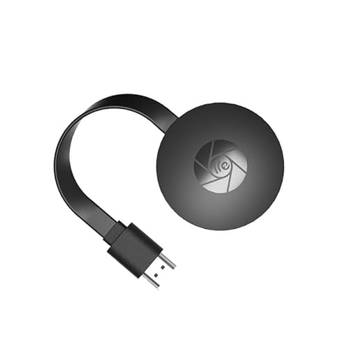 Verazquy Wireless HDMI Display Adapter, 4K WiFi Dongle Projector Miracast Supports 1080P Mirror Screen Video Streaming Stick Tv Box Portable 2.4GHz Phone to TV for Android IOS or More Projector