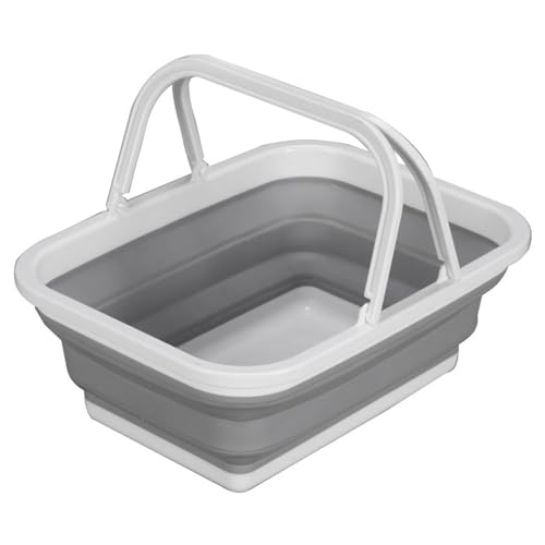 Sghtil Baignoire à pieds pour piscine - Seau pliable pour laver les pieds en extérieur