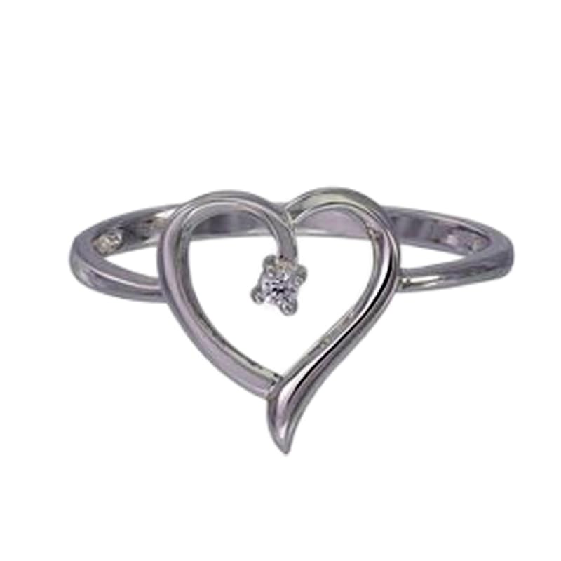 Bague imposante en argent 925 véritable sertie diamant CZ transparent