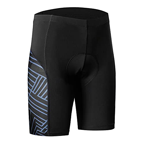 Santic Mens Cycling Shorts Padded Road Bike Shorts Mens Padded Biking Shorts Breathable Quick Dry