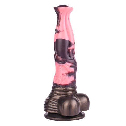 Gode en silicone liquide premium BeHorny avec ventouse puissante et design anatomique