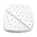 Gifttle 100 Hojas Papel Freidora Aire, 24cm Papel Para Freidora de Aire Cuadrado, Antiadherente, Pergamino Perforado para Air Fryer, Cesta de Vapor, Hornos y Microondas (9.5 Pulgada, Cuadrado, Blanco)