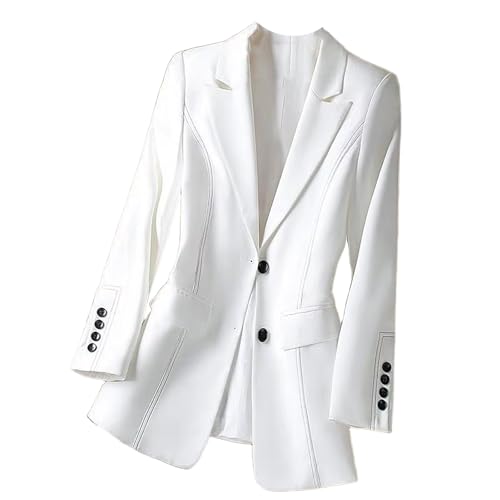 Veste de bureau quotidienne élégante blazer slim femme pour réunion