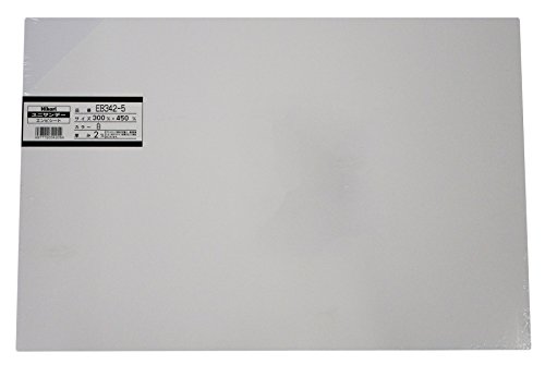 光 塩ビ板 白 2×300×450mm EB342-5