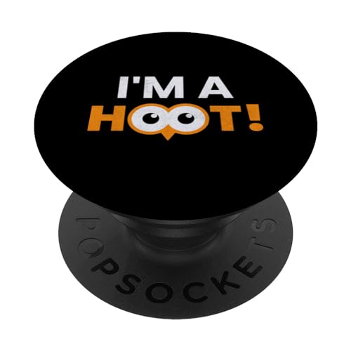 Soy un búho Hoot PopSockets PopGrip Intercambiable