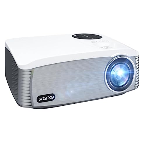 Projetor Wzatco C6 HDMI Multimídia 4k 7000 lumens (branco)