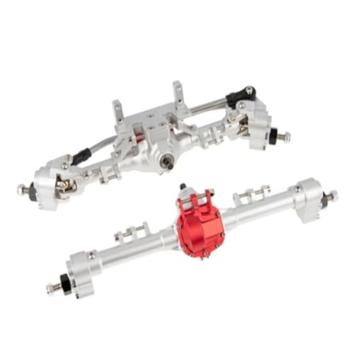 RCJ[ tgANX AANX For Axial SCX10 1/10 RCJ[AbvO[hp[cA~tgуAANXpANZT[(Silver)