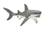 Safari Ltd. Wild Safari Sea Life Collection - Great White Shark Figurine - Non-toxic and BPA Free
