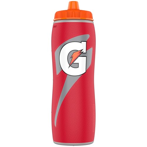 Gatorade 32oz Gator-skin Bottle, Red by Gatorade - Used condition - US$8.75
