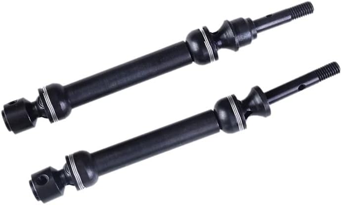 4 PCS Black Drive Shaft for TRAXS 1/10Slash 4X4 SLA017 SLA018 Remote Control Racing Accessories - (Color: Black)