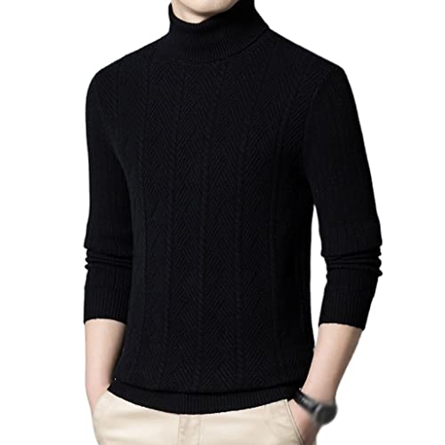 Pull en laine col haut ample confort 3XL pour l'hiver - 4