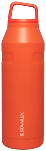 Image of Stanley IceFlow Cap and Carry Water Bottle | Wide Mouth Twist Lid | Lightweight & Leakproof for Travel & Sports | Insulated Stainless Steel | BPA-Free