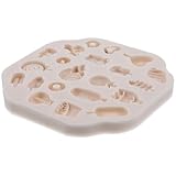 TOKIDNY Polymer Clay Silikonform für Schmuckherstellung Bruchfeste Tonform in Hellgrau...