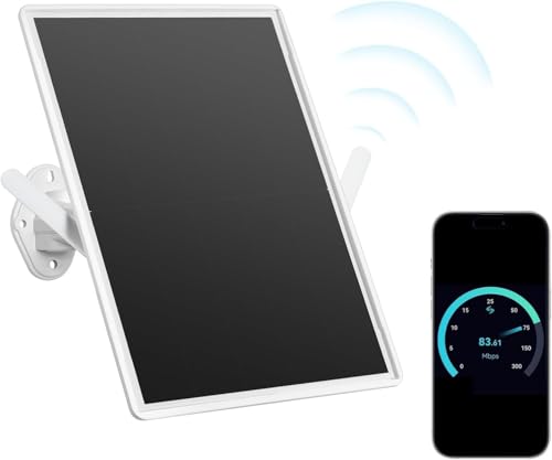 Solar Outdoor 4G Router with sim Card Slot?Outdoor WiFi Router with 15W Solar Panel - Built-in 25000mAh Battery, Detachable Antennas, Waterproof Design for RVs and Vacation Cabins Remote Cameras