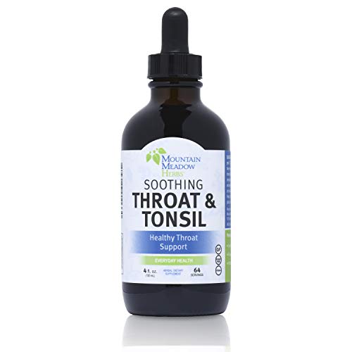 Mountain Meadow Herbs Soothing Throat & Tonsil (Formerly Heidi's Tonsil Formula) - 4oz - Healthy Throat Support