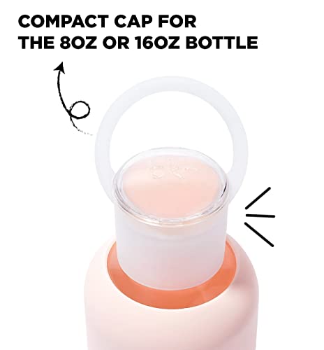 Bkr Lip Balm Compact Cap For Teeny 8 Ounces (250Ml) Or Little 16 Ounces (500Ml) Glass Water Bottle #TOP2