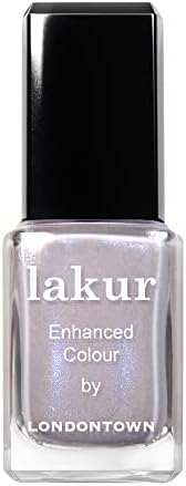 LONDONTOWN Lakur Nail Polish – Purple & Pink Shades, Dolly Mix, 0.4 Fl Oz, Long-Lasting, Streak-Free, Chip-Resistant | 21+ Free Non-Toxic Vegan Nail Color, Strengthens & Hydrates Nails