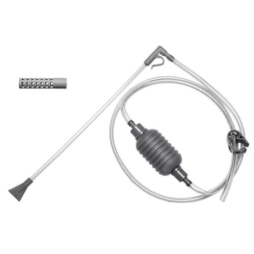 Kangnice Fishtank Water Changer Siphon Fish Toilet Suction Aquarium Siphon Water Changer Automatic Siphon Pump Fish