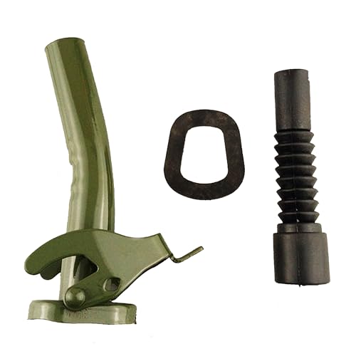 5 Stück Dichtungen Gummidichtungen für Benzinkanister, Ersatzdichtung für 5, 10, 20 Liter Kanister, Schwarze Dichtungen, Dichtung Kanister Auslauf, Gummiauflage Metalldichtung