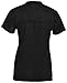 Augusta Sportswear Women's Standard Junior Fit Replica Football Tee, Black, Large
